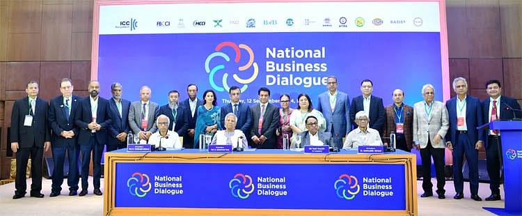 International Chamber of Commerce, Bangladesh (ICCB) and 15 other business bodies arranged the national business dialogue on 12 September